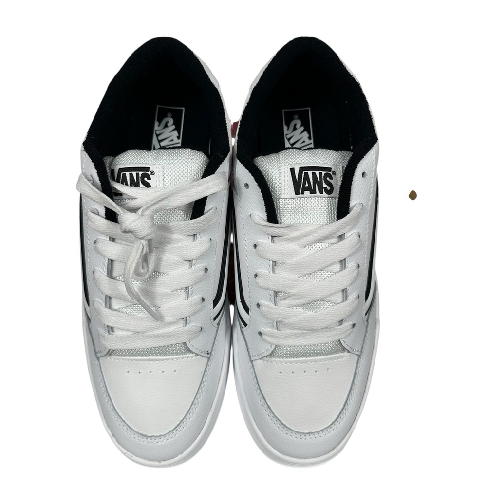 Vans Hylane Youth Skate Sneakers Size 7Y VN000D4PFCC White and Black - Picture 3 of 10